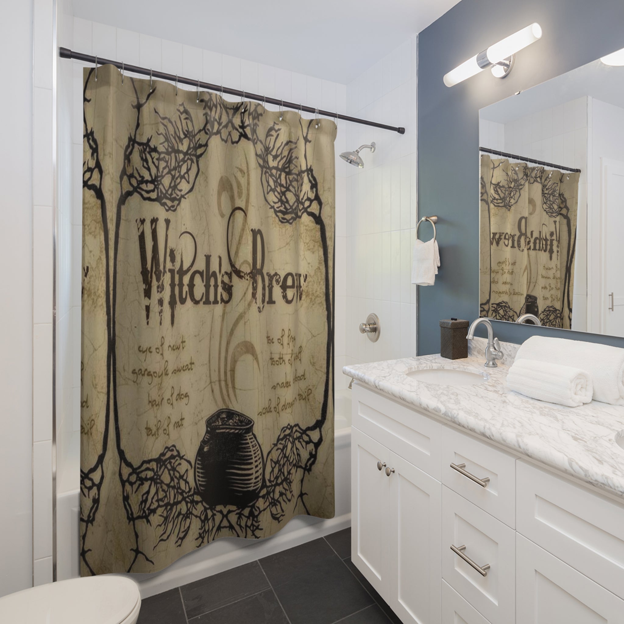 Witches Brew Collection- Shower Curtains - Creations by Chris and Carlos